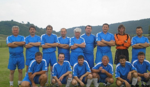 Futbalový zápas v obci Felsőtelekes - seniori 