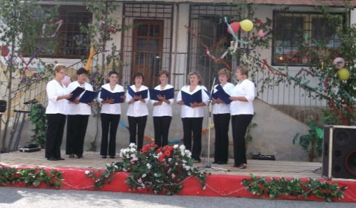 Vystúpenie speváckeho zboru žien v Silickej Brezovej_Fiatal assz 