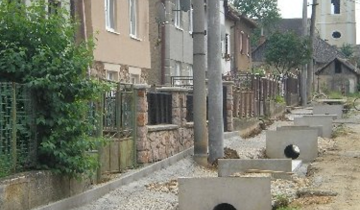 Rekonštrukcia - Dlhá Ves - Nová ulica