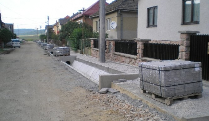 Rekonštrukcia - Dlhá Ves - Nová ulica