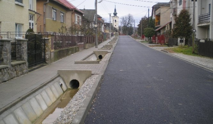 Rekonštrukcia - Dlhá Ves - Nová ulica